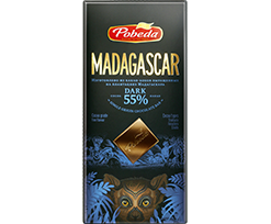 «МАДАГАСКАР» 55% Какао Шоколад Горький