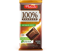 Шоколад Тёмный без добавления сахара «57% Какао» «Чаржед»