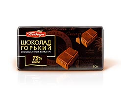 72% Горький Шоколад