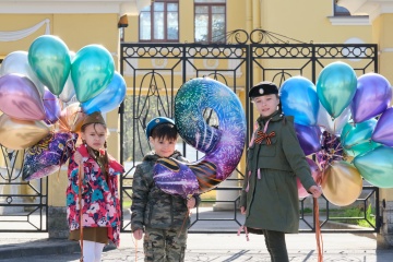 75-летие Победы в Доме ветеранов сцены им М.Г. Савиной