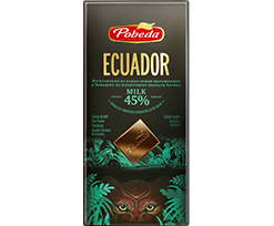 «ЭКВАДОР» 45% Какао Шоколад Молочный