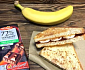 Сэндвичи с шоколадом «Победа Вкуса» и бананом